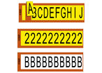 ­­­Code marker cards SES-MARKERS® S 38 printed