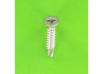 Self-tapping Screws : Self-drilling Screws - Cross Countersunk Head - Self-drilling, Countersunk Head, Phillips, A2 Stainless Steel, DIN 7504O