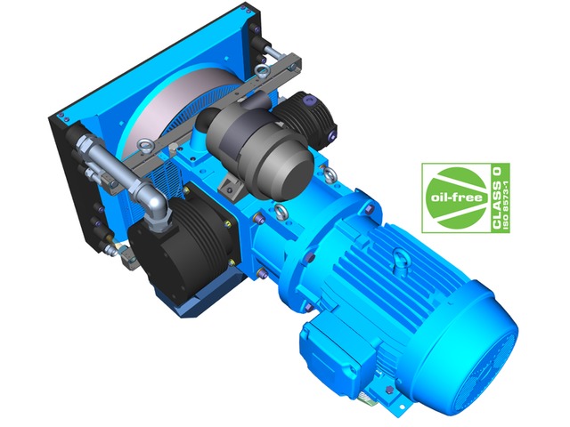 Piston compressors : TAO 15 – 2-cylinder, oil-free