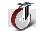Wheels with Steel swivel forks with top plate Serie DS LI / BI - 150 – 400 kg