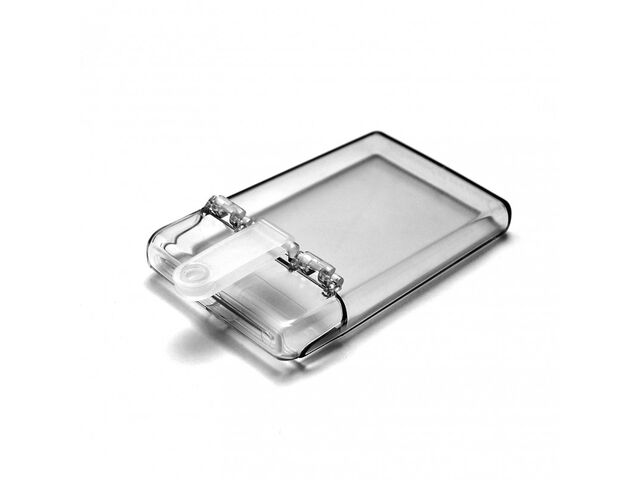 Transparent Badge Holder Case