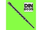 Tools : Concrete Drill Bits - Foret Béton 3 Taillants Queue SDS+ Usage Intensif