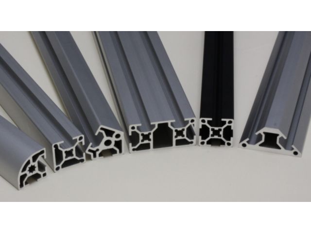 Aluminium Profile 8 mm Slot 50x100