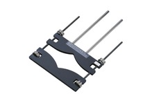 Shaft alignment brackets for tight spaces