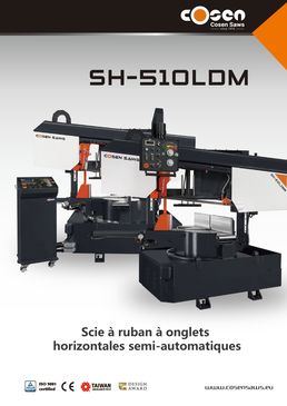 Miter Cutting bandsaw: SH-510LDM(B/M/A)