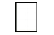 Laser A4 Sheet Blank Polyester Access Badge Inserts