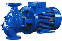 In-line circulating pump