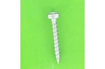 Wood Screws : Wood Screw, Round Pozidriv Head - Wood and Chipboard Screw, Torx, White Zinc Steel