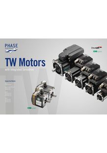 TW motors catalog - Servomotors with integrated drive