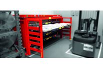 Customized heavy duty drawer shelving