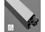 Aluminium profile 30x30 60° angle – 8mm slot