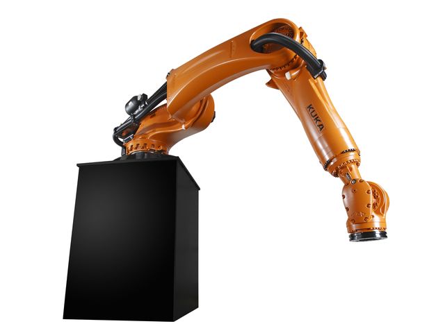 Shelf-mounted robots