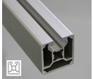 Aluminium profile 40x40 10mm slot