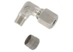 Universal stainless steel compression fittings for compressed air, water and oil