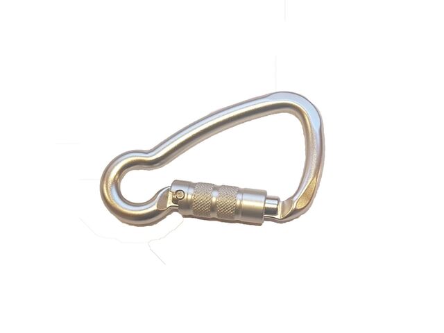 Twist lock carabiner 20 mm