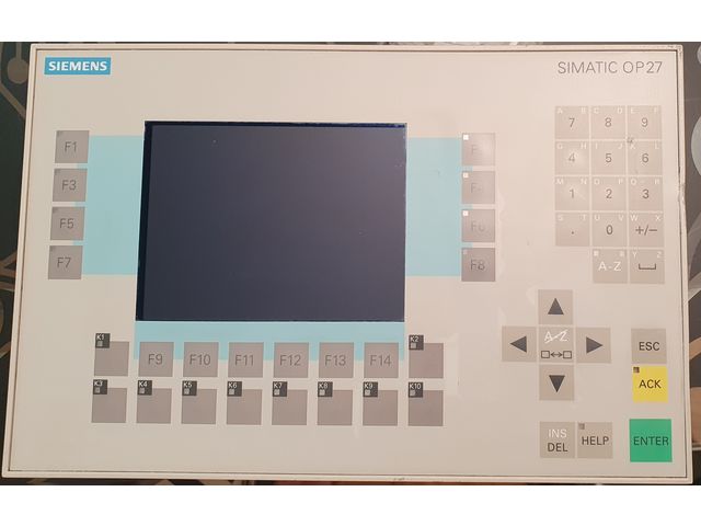 IHM Panel OP17 OP27 Siemens