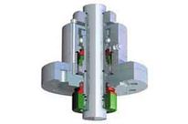 Cartridge version of type 604 high temperature metal bellows seal