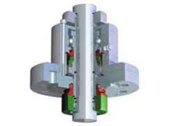Cartridge version of type 604 high temperature metal bellows seal
