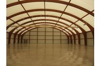 Timber Sports Halls : Warm timber-framed sports halls