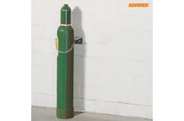 Gas bottle wall rack for 140 mm bottles
