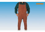 Welding protection trousers with chest protector