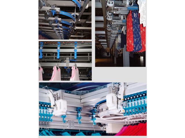 ILS System for a high speed sorting solution for your hanged garments