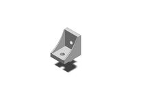 Fastening bracket for 10mm profiles with fastening hole – for 45 or 90 profiles