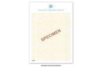 A4 Secured Numbered Paper