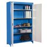 Industrial cabinet with swinging door