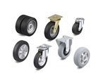 Wheels and castors with premium rubber tyres