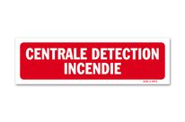 Fire detection system warning sign