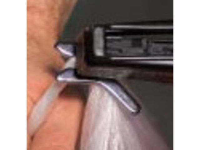 P6C8 Plier - paper cloth bag sealer - flat wire : AgP6C8sac