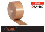  Water Activated Reinforced Adhesive Tape -  single sided tapes | DJUMBO A0401