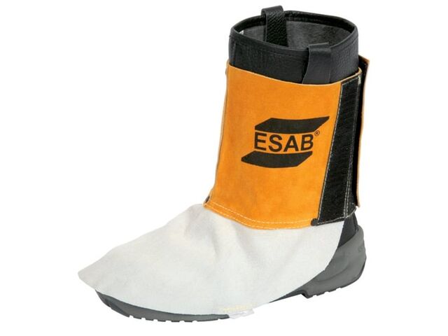 Leather gaiters