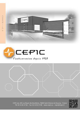 CEPIC brochure, graphite centrifugal pumps, plastic pumps, graphite heat exchangers, CEPIC H2SO4 dilution skids