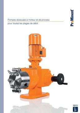 Motor Driven Pumps - Process Pumps 2015