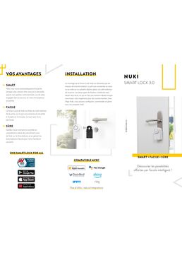 Nuki Pro Product Flyer