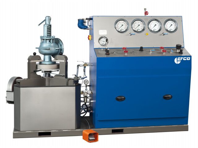 Vertical test stands in modular design PS-75M
