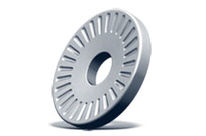 Special serrated tapered washer
