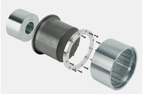 MINEX coupling with PEEK bell