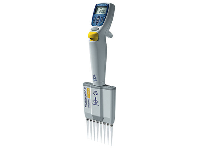 Microliter pipettes : Transferpette® -8/-12 electronic