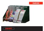 DMR280 manual dispenser for adhesive labels on rolls