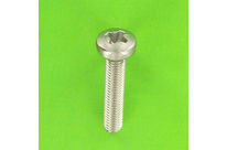 Metal Screws : Round Head - Large Round Button Head, Pozidriv Recess, DIN 7985 - A2 Stainless Steel