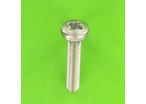 Metal Screws : Round Head - Large Round Button Head, Pozidriv Recess, DIN 7985 - A2 Stainless Steel