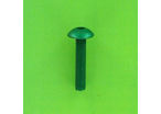 Hex Socket Screws : Hex Socket Button Head - Aluminium - Blister pack of 8 Hex Socket Large Round Head Screws, P60 OA Aluminium, Green