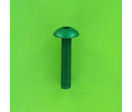 Hex Socket Screws : Hex Socket Button Head - Aluminium - Blister pack of 8 Hex Socket Large Round Head Screws, P60 OA Aluminium, Green