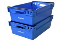 Bale-arm crates, Stack and nesting box 35L (solid and/or perforated) 