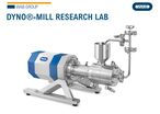 Bead Mill DYNO®-MILL RESEARCH LAB