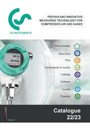 Catalogue Proven and innovative measuring technology for compressed air and gases