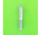 Hex Head Screws : Standard Hex Head Screws - 8.8 Steel White Zinc - Hex Head, White Zinc 8.8 Steel, Partially Threaded, DIN 931